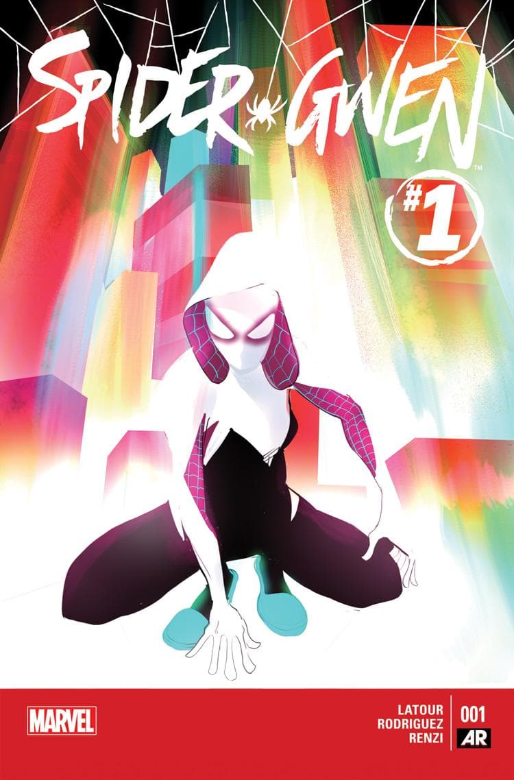 Spider-Gwen comic panel
