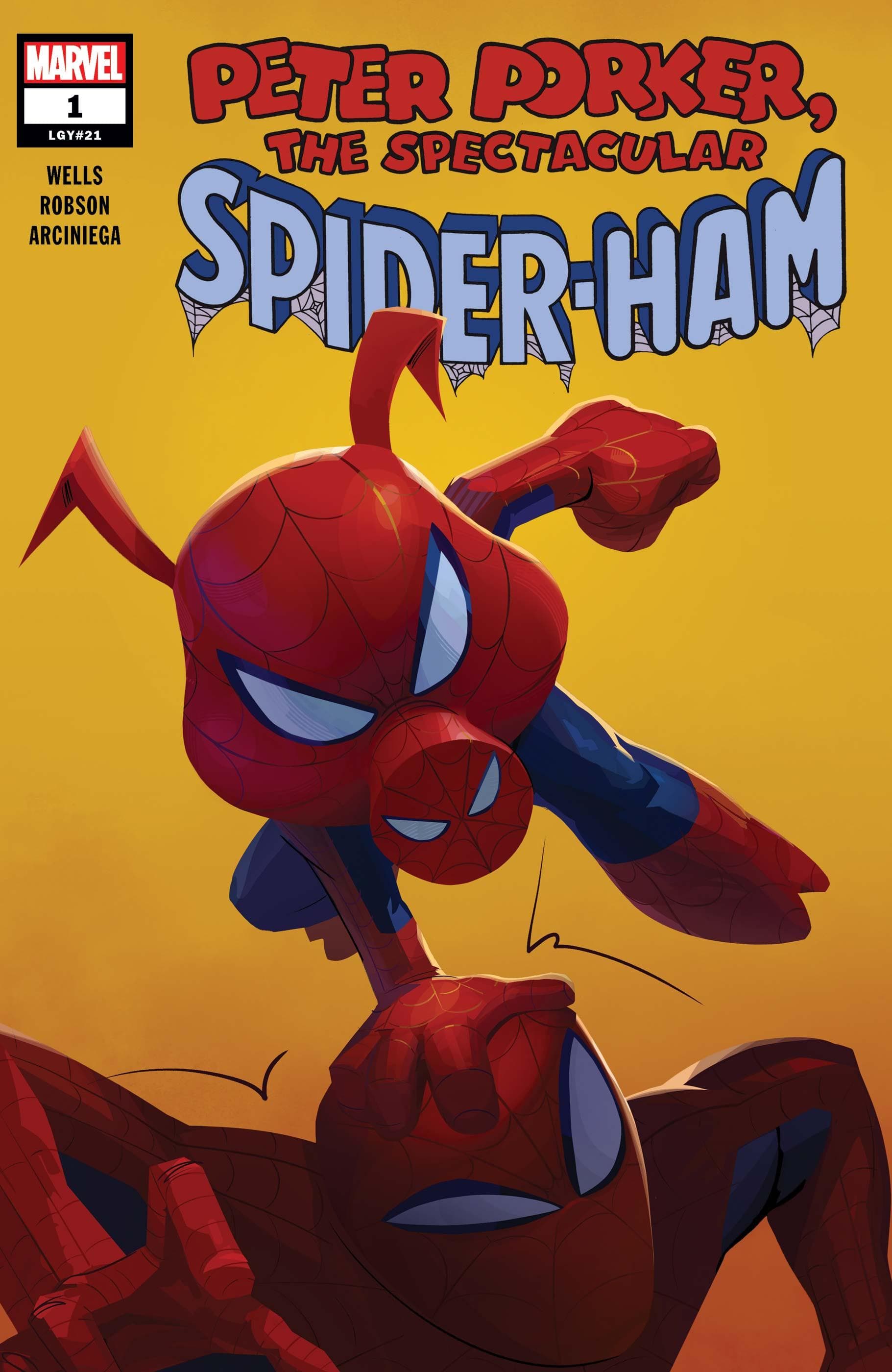 Spider-Ham comic panel